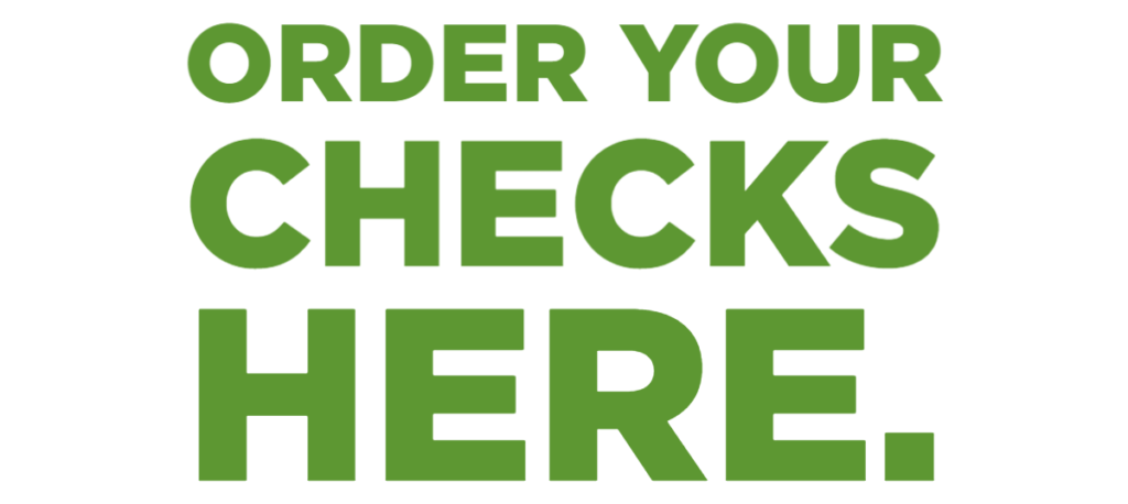Order your checks here.
